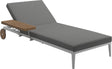 Gloster Grid Chaise longue White Grade B (WR) Blend Fog 0145 