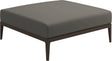 Gloster Grid Repose pieds - Tabouret Java Grade C (OP) Loom 3 castelrock 0205 
