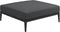 Gloster Grid Repose pieds - Tabouret Meteor Grade B (WR) Cameron Anthracite 0001 