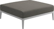 Gloster Grid Repose pieds - Tabouret White Grade C (OP) Loom 3 castelrock 0205 