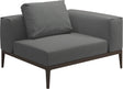 Gloster Grid Small Corner Unit Java Grade B (WR) Blend Fog 0145 