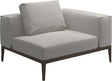 Gloster Grid Small Corner Unit Java Grade B (WR) Blend Linen 0146 