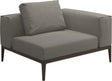 Gloster Grid Small Corner Unit Java Grade C (OP) Robben Grey 0085 