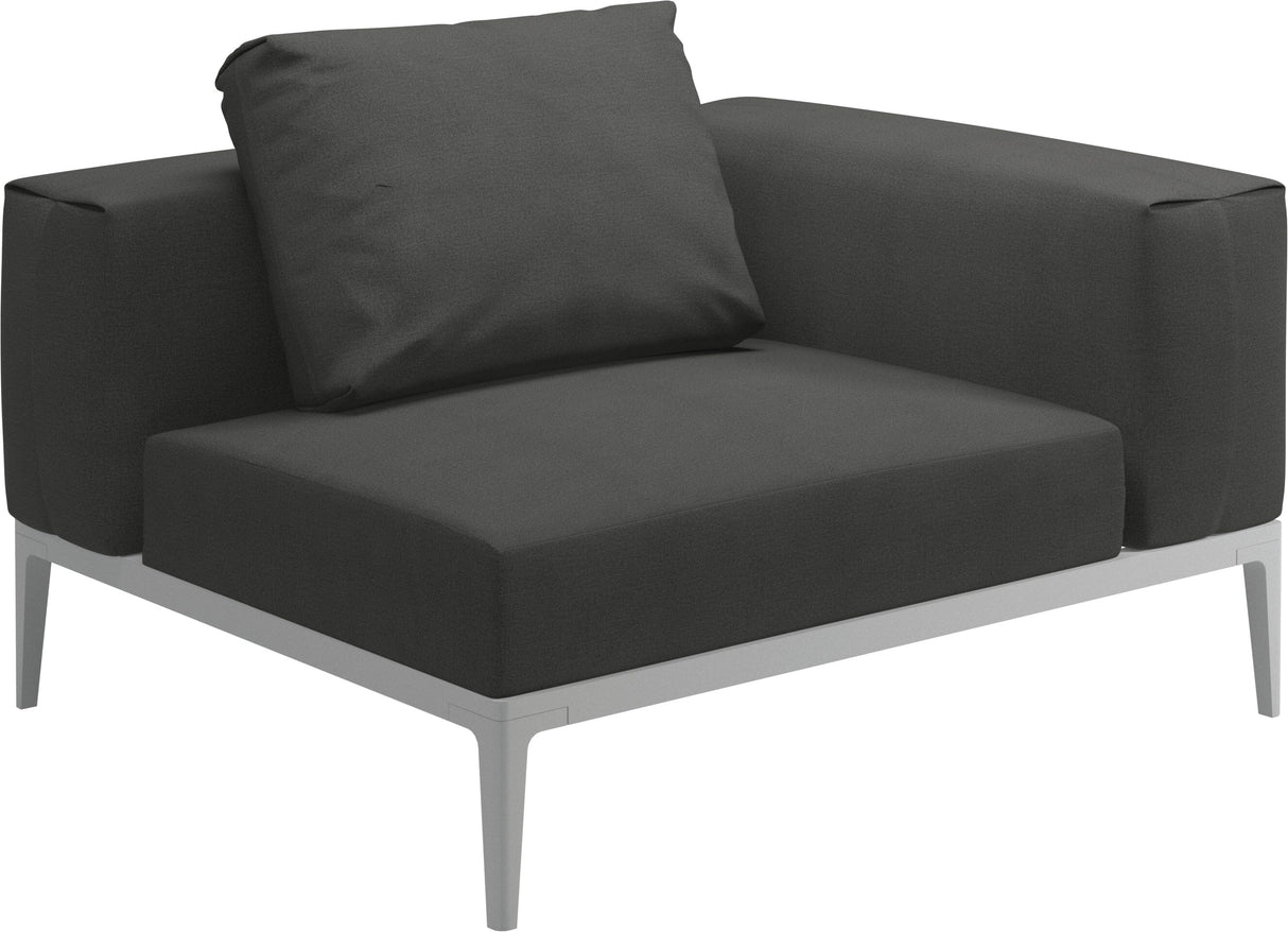 Gloster Grid Small Corner Unit White Grade B (WR) Blend Coal 0144 