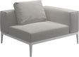 Gloster Grid Small Corner Unit White Grade B (WR) Blend Linen 0146 