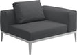 Gloster Grid Small Corner Unit White Grade B (WR) Cameron Anthracite 0001 