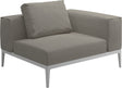 Gloster Grid Small Corner Unit White Grade C (OP) Robben Grey 0085 