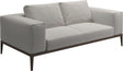 Gloster Grid Sofa Java Grade B (WR) Blend Linen 0146 