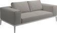 Gloster Grid Sofa White Grade C (OP) Robben Grey 0085 