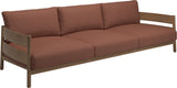 Gloster Haven Canapé 3 places Teck Grade B (WR) Blend Clay 0143 