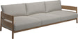 Gloster Haven Canapé 3 places Teck Grade B (WR) Blend Linen 0146 