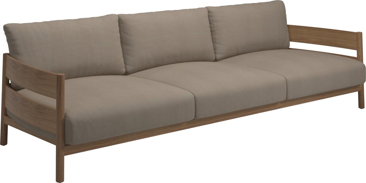 Gloster Haven Canapé 3 places Teck Grade B (WR) Blend Sand 0147 
