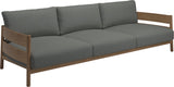 Gloster Haven Canapé 3 places Teck Grade C (OP) Lopi Charcoal 0132 