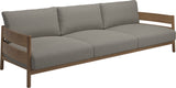 Gloster Haven Canapé 3 places Teck Grade C (OP) Robben Grey 0085 