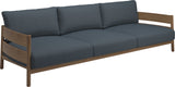 Gloster Haven Canapé 3 places Teck Grade D (ST) Tuck Denim 0157 