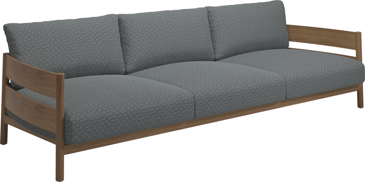 Gloster Haven Canapé 3 places Teck Grade D (ST) Wave Gravel 0159 