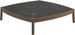 Gloster Haven Table basse 120x120cm Céramique Nero 
