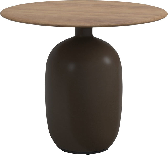 Gloster Kasha Table repas ronde Ø90cm Earth 