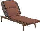 Gloster Kay Chaise longue Brindle Grade B (WR) Blend Clay 0143 