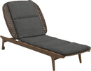 Gloster Kay Chaise longue Brindle Grade B (WR) Blend Coal 0144 