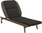 Gloster Kay Chaise longue Brindle Grade D (ST) Ravel Sable 0120 