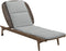 Gloster Kay Chaise longue Brindle Grade D (ST) Tuck Dust 0158 
