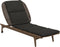 Gloster Kay Chaise longue Brindle Grade D (ST) Tuck Sable 0123 