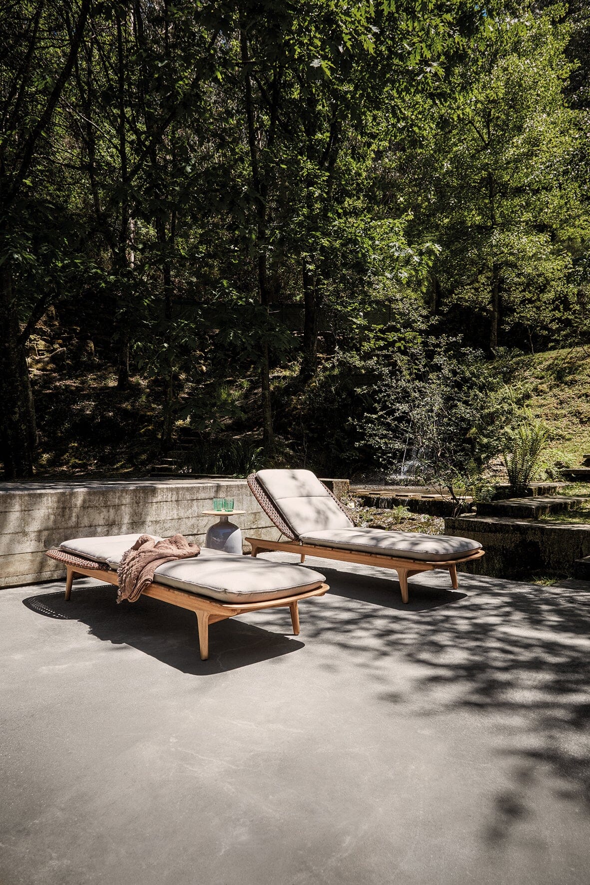 Gloster Kay Chaise longue Copper 