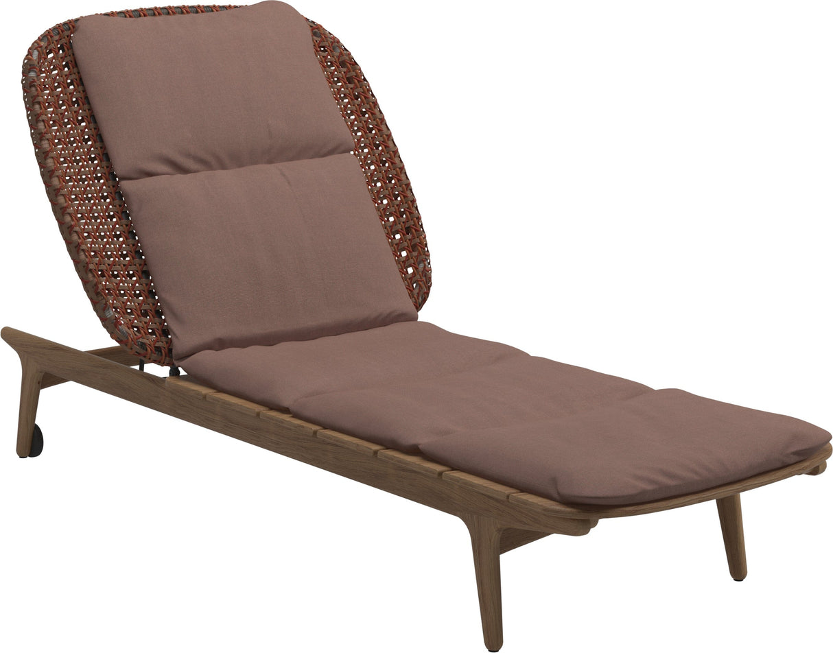 Gloster Kay Chaise longue Copper 