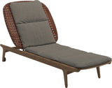 Gloster Kay Chaise longue Copper Grade B (OP) Fife Vesterhav Sand 0048 