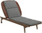 Gloster Kay Chaise longue Copper Grade B (WR) Blend Fog 0145 