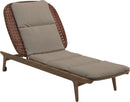 Gloster Kay Chaise longue Copper Grade B (WR) Blend Sand 0147 