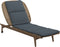 Gloster Kay Chaise longue Harvest 