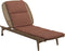 Gloster Kay Chaise longue Harvest Grade B (WR) Blend Clay 0143 
