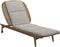 Gloster Kay Chaise longue Harvest Grade C (OP) Lopi Marble 0134 