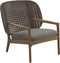 Gloster Kay Fauteuil club - Lounge Chair Bas dossier Brindle Grade D (ST) Dot Nimbus 0116 