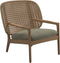 Gloster Kay Fauteuil club - Lounge Chair Bas dossier Harvest 