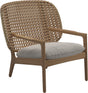 Gloster Kay Fauteuil club - Lounge Chair Bas dossier Harvest Grade C (OP) Lopi Marble 0134 