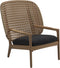 Gloster Kay Fauteuil club - Lounge Chair Haut dossier Harvest 