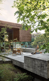 Gloster Kay Fauteuil repas avec accoudoirs Brindle 