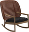 Gloster Kay High Back Rocking Chair Copper 