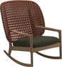 Gloster Kay High Back Rocking Chair Copper Grade B (OP) Fife Olive 0041 