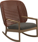 Gloster Kay High Back Rocking Chair Copper Grade B (OP) Fife Platinum 0042 