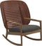 Gloster Kay High Back Rocking Chair Copper Grade C (OP) Robben Charcoal 0083 