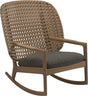 Gloster Kay High Back Rocking Chair Harvest Grade B (OP) Fife Platinum 0042 