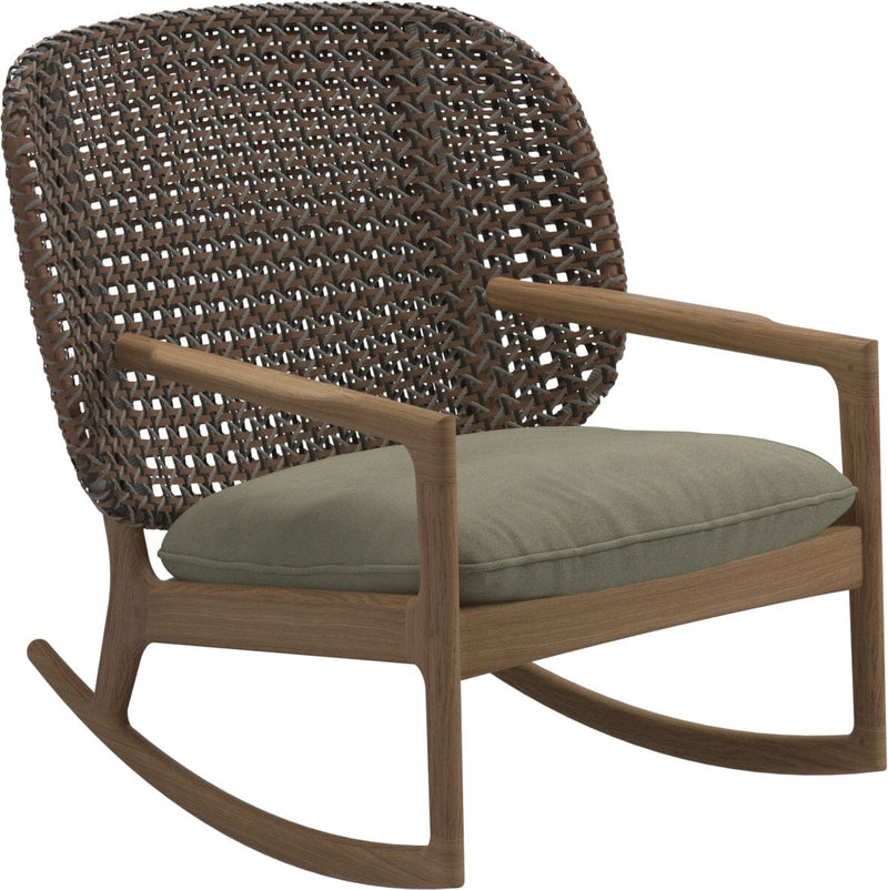 Gloster Kay Low Back Rocking Chair Brindle 