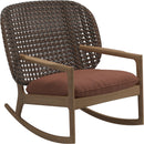 Gloster Kay Low Back Rocking Chair Brindle Grade B (WR) Blend Clay 0143 