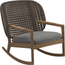 Gloster Kay Low Back Rocking Chair Brindle Grade D (ST) Dot Putty 0156 