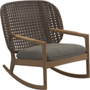 Gloster Kay Low Back Rocking Chair Brindle Grade D (ST) Tuck Truflfle 0124 