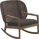 Gloster Kay Low Back Rocking Chair Brindle Grade D (ST) Wave Quarry 0126 